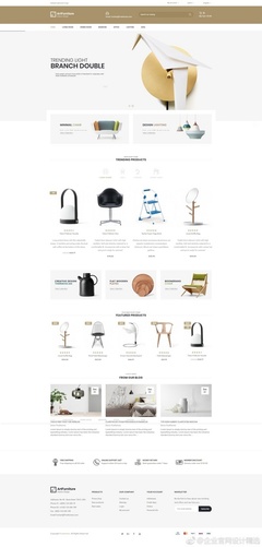 家居產(chǎn)品電商網(wǎng)頁(yè)設(shè)計(jì) 構(gòu)建沉浸式購(gòu)物體驗(yàn)